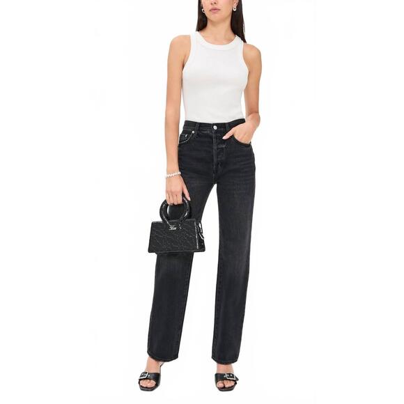PISTOLA Denim - NEW PISTOLA cassie super high rise straight jeans in stormy